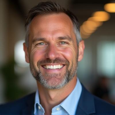 Professional headshot of Marcus Thorne, CFO & Financial Strategist, Auric Edge